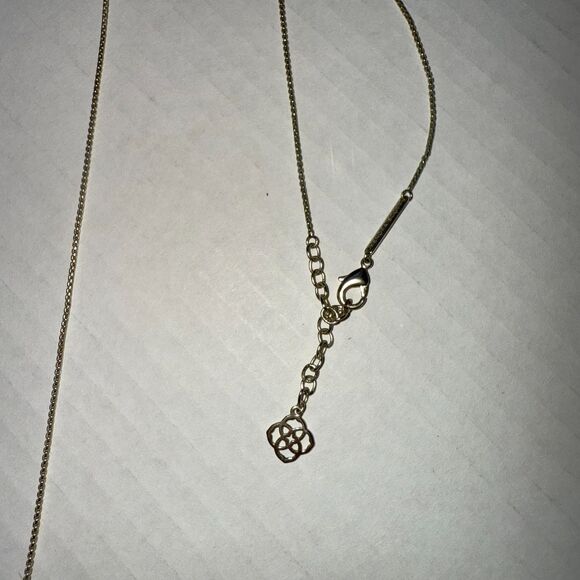 Kendra Scott Shelton Lariat Y-Bar Necklace in gold tone - Picture 3 of 5